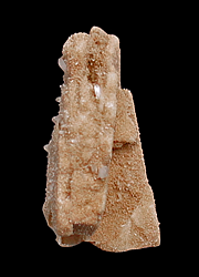 Quartz pseudomorph after Barite, Almanor Mining District, Plumas County, CA